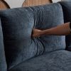 U-Shaped 4-Seat Indoor Modular Sofa Grey-Blue Color --Same type:32819307
