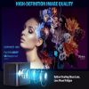 5G WiFi Mini Bluetooth Projector 4K Support, 300 ANSI HD 1080P Portable Video Projector, Electric Focus ¬±40¬∞ Vertical Keystone|Zoom|Timer, DBPOWER S